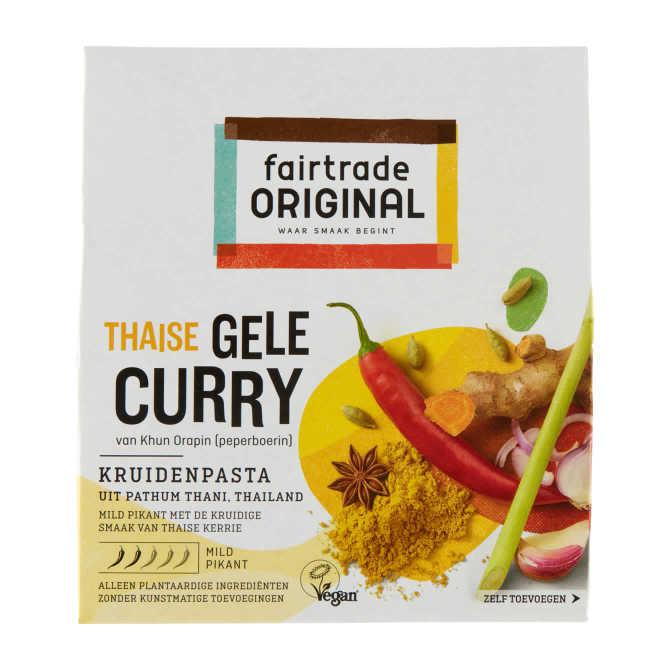 Fairtrade Original gele curry kruidenpasta