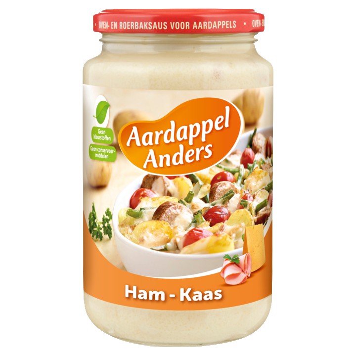 Aardappel Anders ham kaas