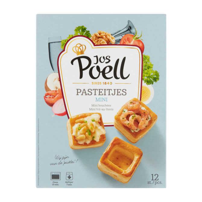 Jos Poell Mini pastei vierkant