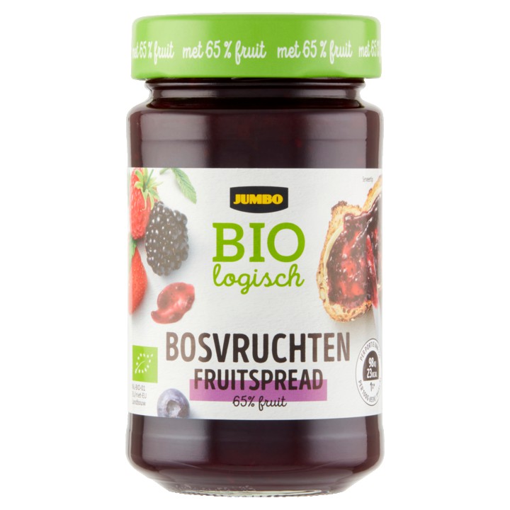 Jumbo Biologisch Bosvruchten Fruitspread 250g