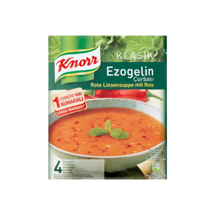 Knorr Rote Linsensuppe mit Reis 65g