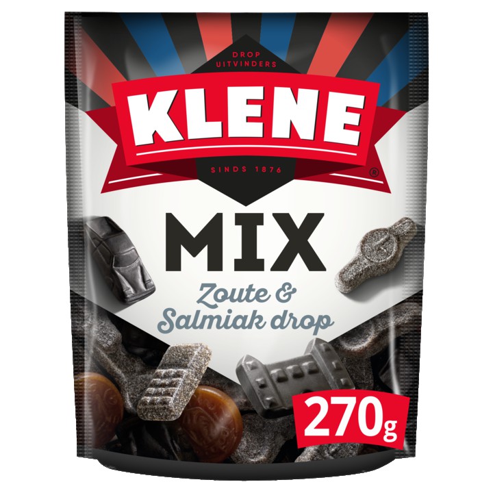 Klene Zout &amp;amp; Salmiak Mix 270g