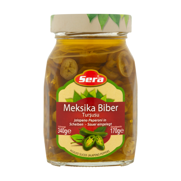 Sera Gesneden Jalapeno Pepers 340g