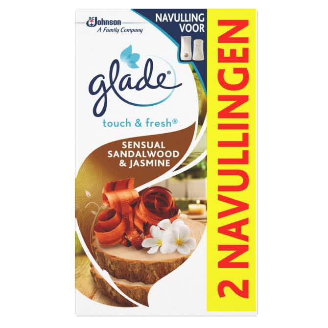 Glade Touch &amp; Fresh Sensual Sandalwood &amp; Jasmine navul