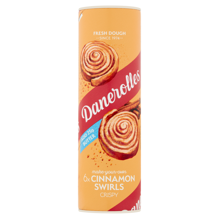 Danerolles Cinnamon Swirls Crispy 6 Stuks 280g