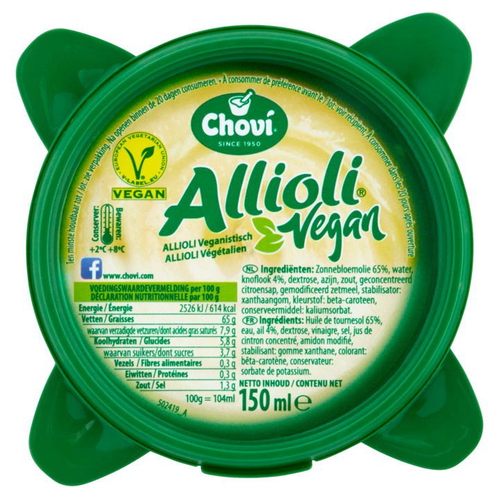 Chovi Allioli Vegan 150ml