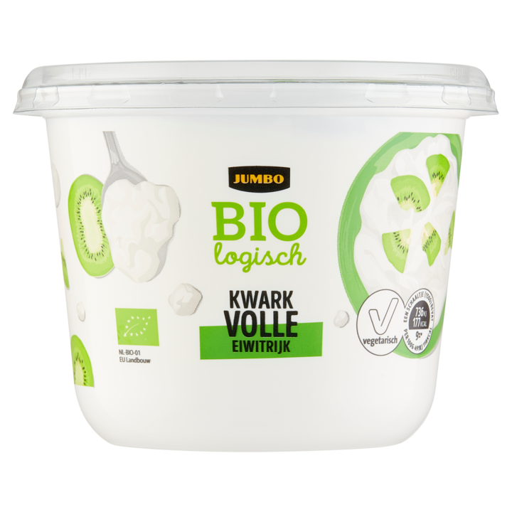 Jumbo Biologische Volle Kwark 500g