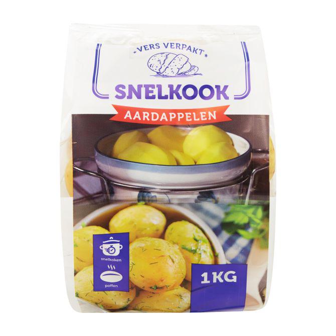 Aardappelen snelkokend