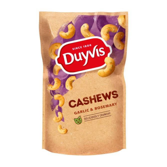 Duyvis Noten Cashews Garlic & Rosemary 125 g