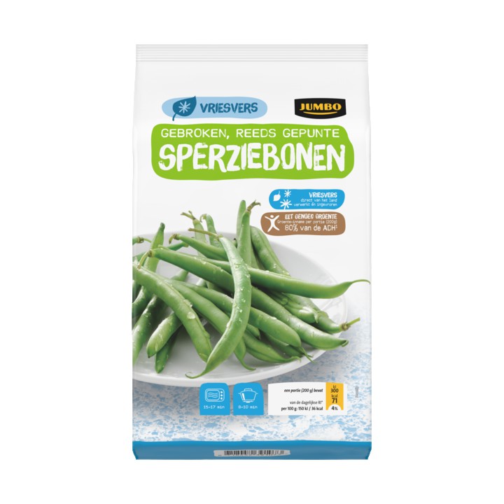 Jumbo Gebroken Sperziebonen 750g