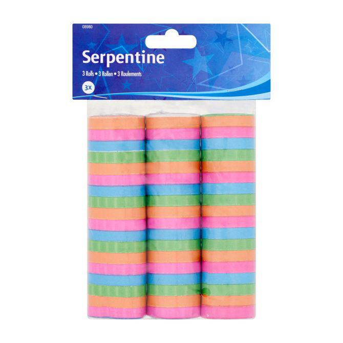 Folat Serpentines bright colors