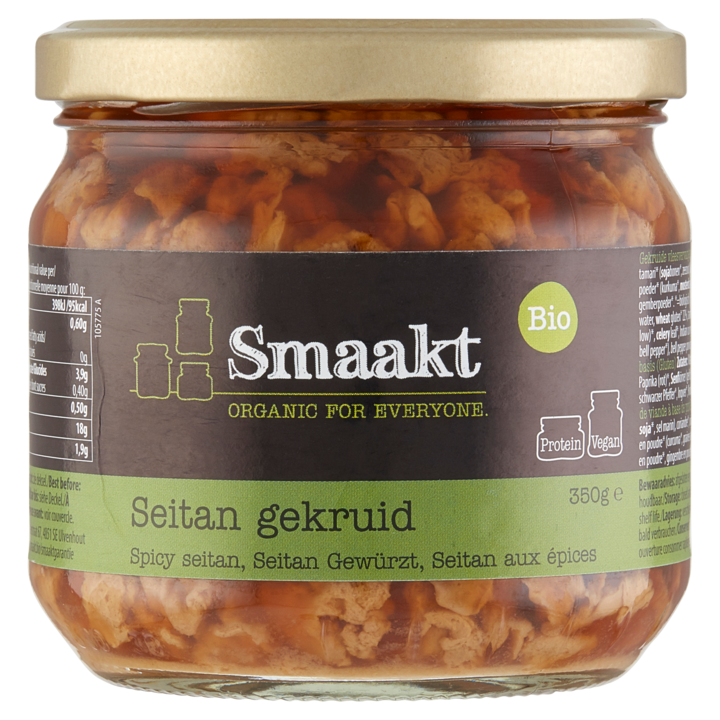 Smaakt Bio Seitan Gekruid 350g