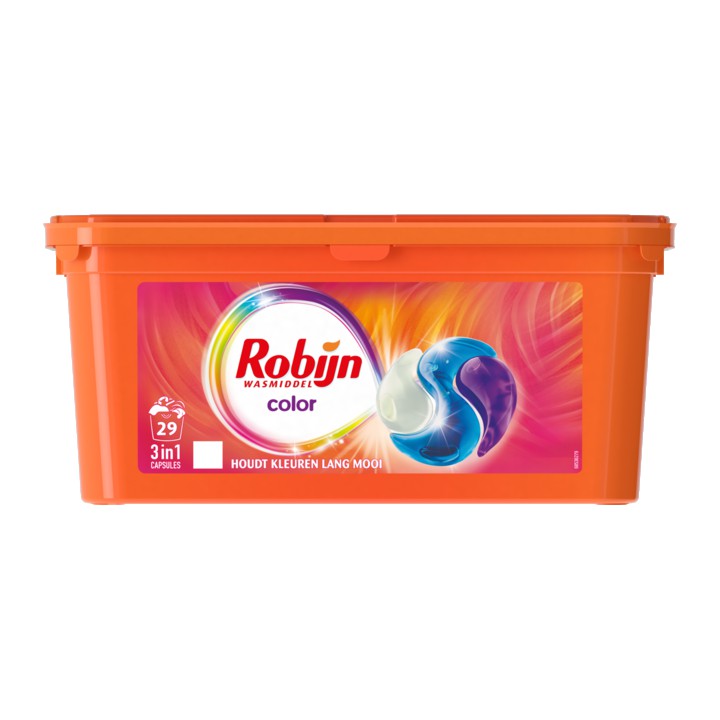 Robijn 3-in-1 Wascapsules Color 29 wasbeurten