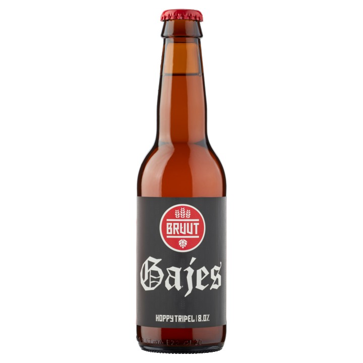 Bruut Bier - Gajes Hoppy Tripel - Fles 330ML