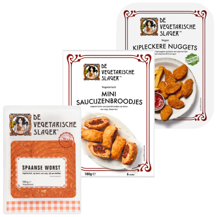 De Vegetarische Slager Borrelplank 2-3 Personen