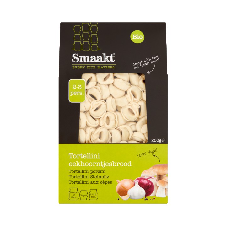 Smaakt Bio Tortellini Eekhoorntjesbrood 250g