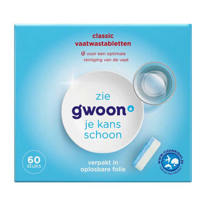 g&#039;woon Vaatwastabletten classic