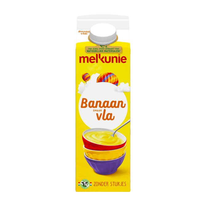 Melkunie Banaan smaak vla