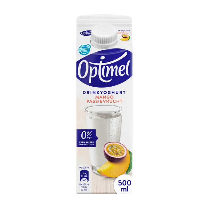 Optimel Drinkyoghurt mango passievrucht