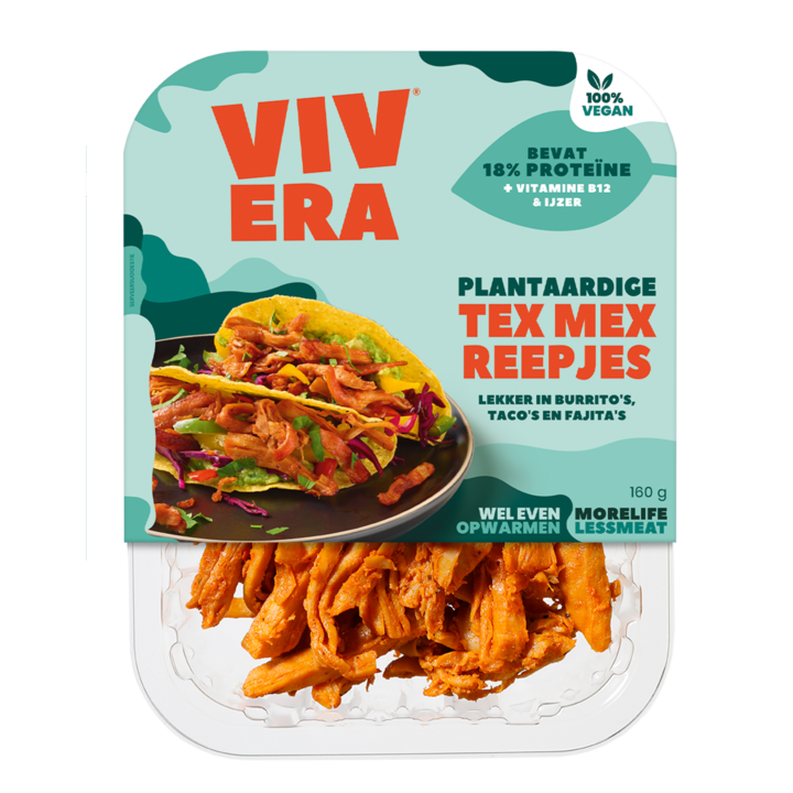 Vivera Texmex Reepjes 160g