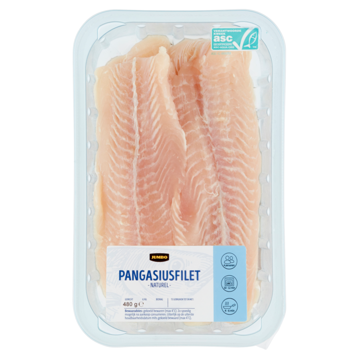 Jumbo Pangasiusfilet 460g