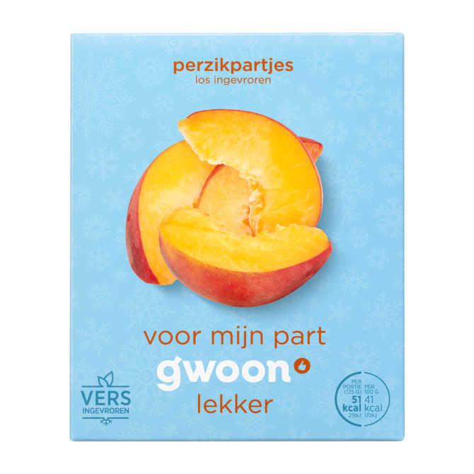 g'woon Perzik partjes