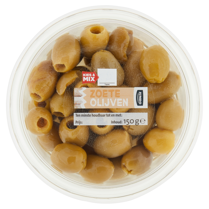 Jumbo Zoete Olijven 150g