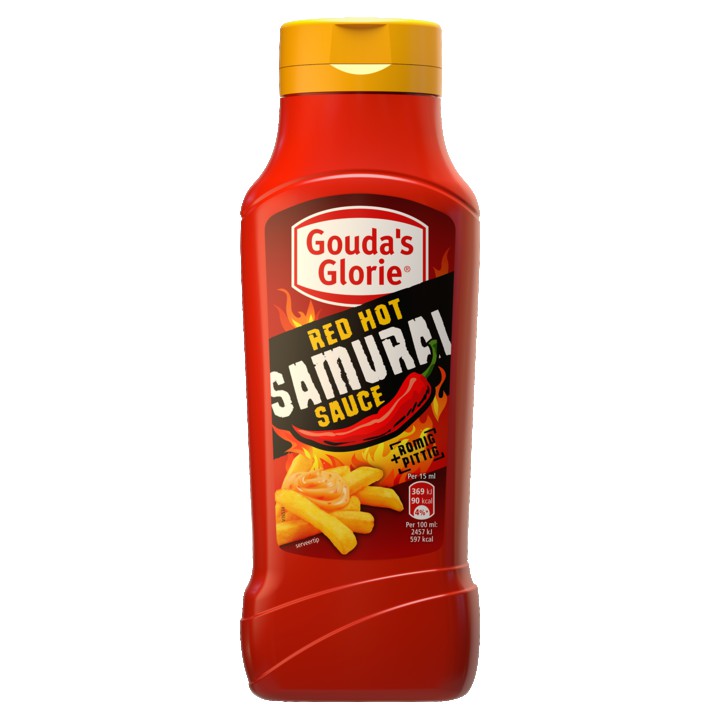 Gouda&amp;#x27;s Glorie Red Hot Samurai saus 650ml