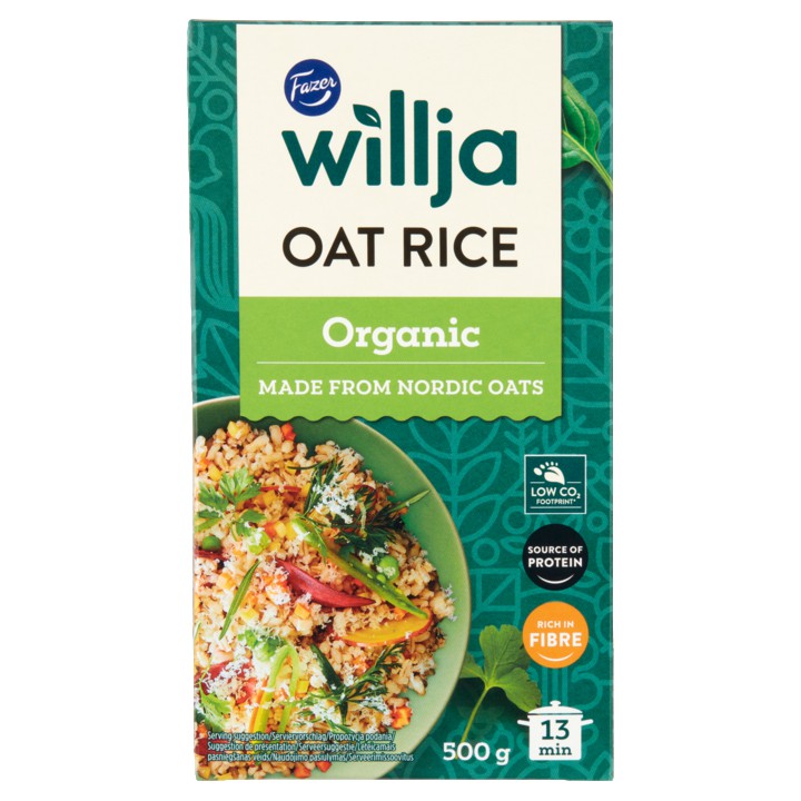 Fazer Willja Oat Rice Biologisch 500g