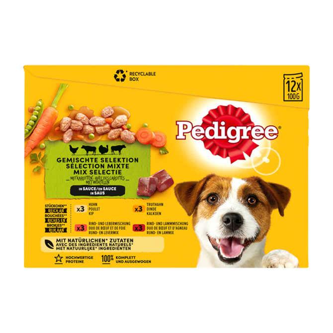 Pedigree Maaltijdzakjes adult mix selectie in saus