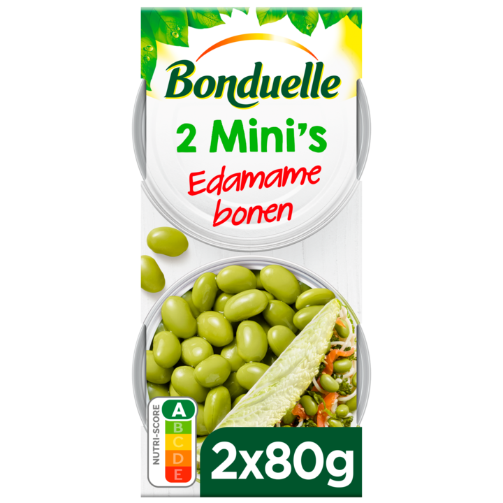 Bonduelle Edamame bonen 2 Mini&amp;#x27;s 160g