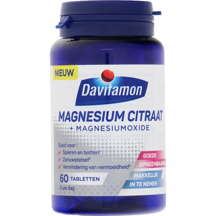 Davitamon Magnesium Citraat tabletten, 60 stuks