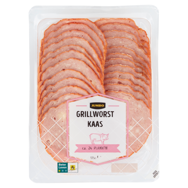 Jumbo Grillworst Kaas 175g