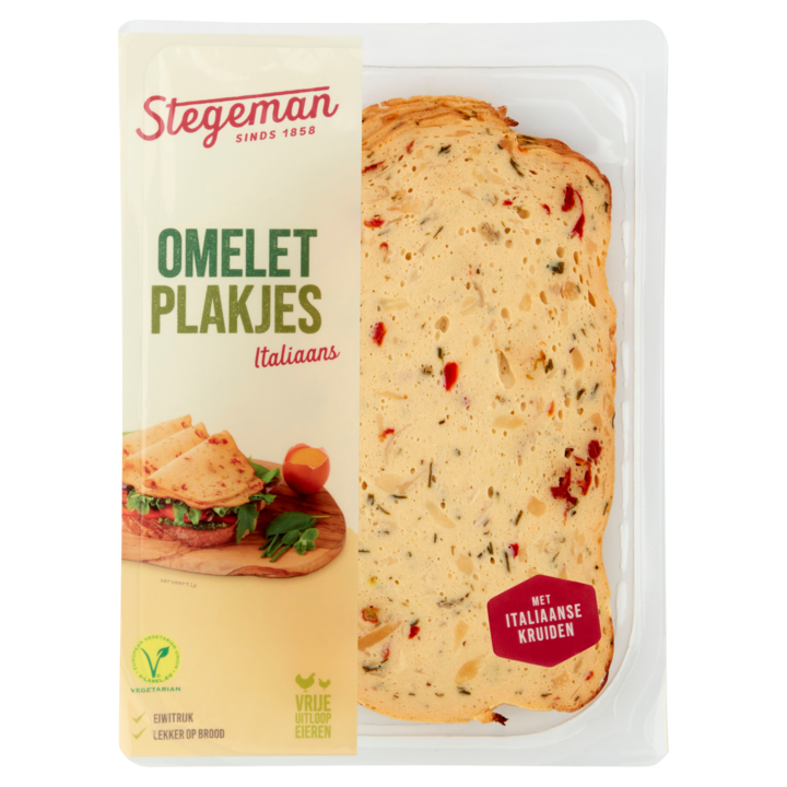 Stegeman Omelet Plakjes Italiaans 80g