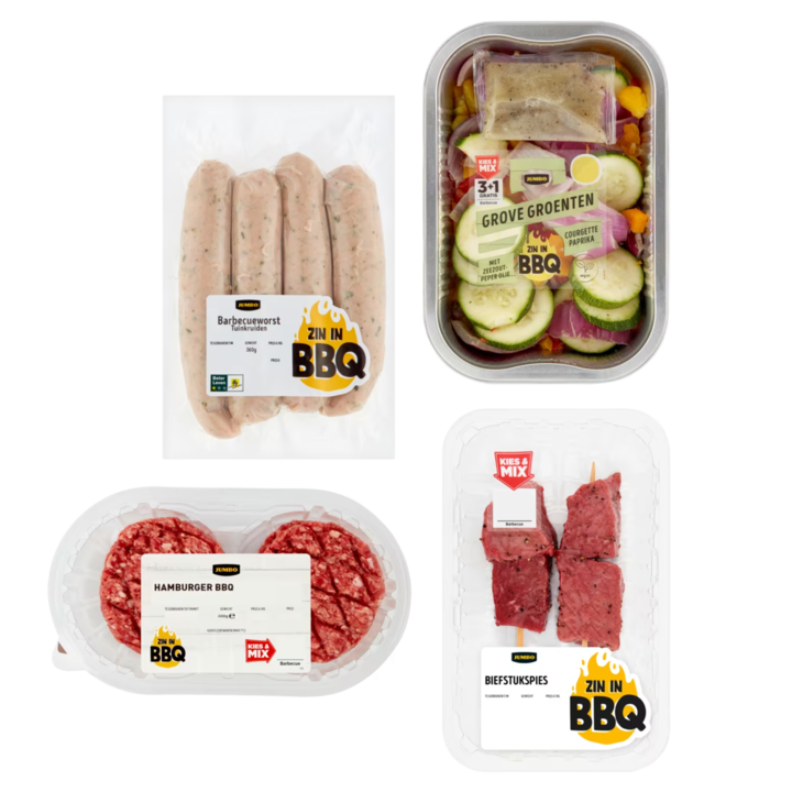 Jumbo Kies en Mix BBQ Pakket