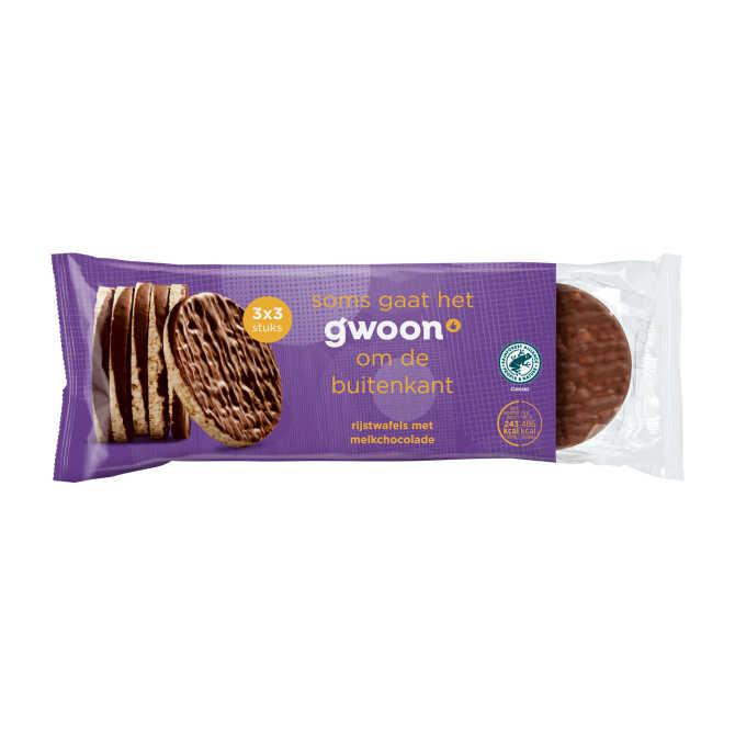 g&#039;woon Rijstwafels chocolade