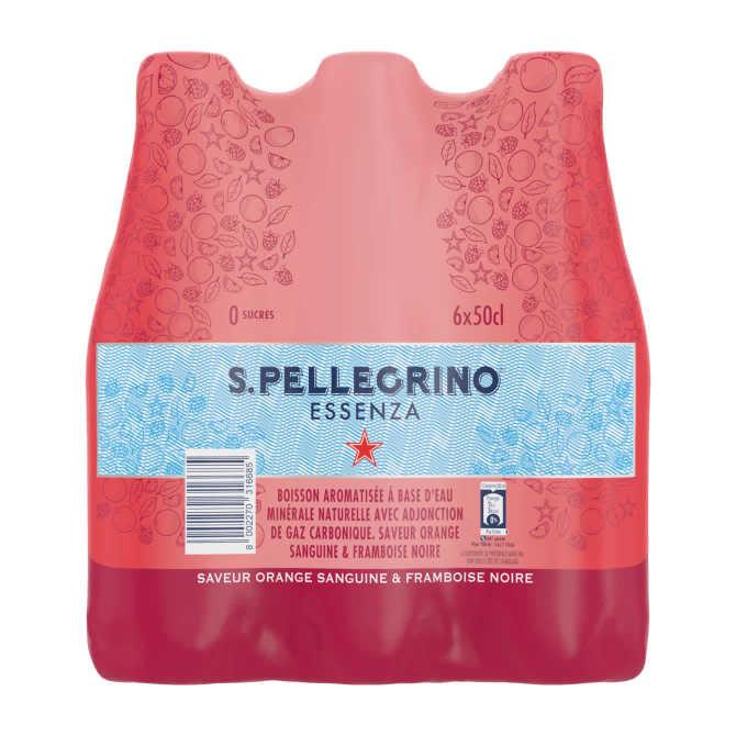 S. Pellegrino Essenza bloedsinaasappel &amp; zwarte framboos