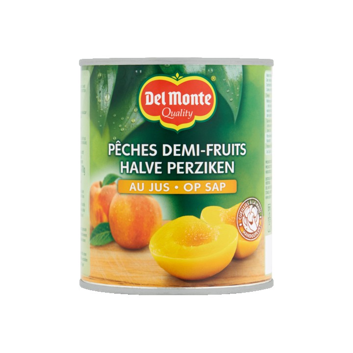 Del Monte Halve Perziken op Sap 825g
