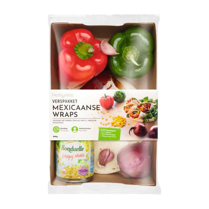 Verspakket Mexicaanse wraps
