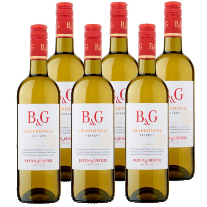 Barton &amp;amp; Guestier - R&amp;eacute;serve - Chardonnay - 6 x 750ML