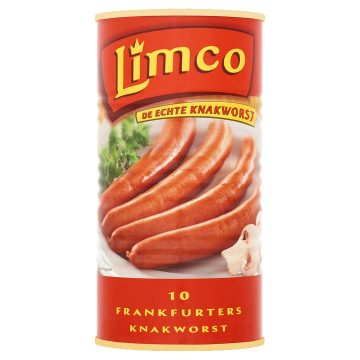 Limco Frankfurters Knakworst 10 Stuks 550g