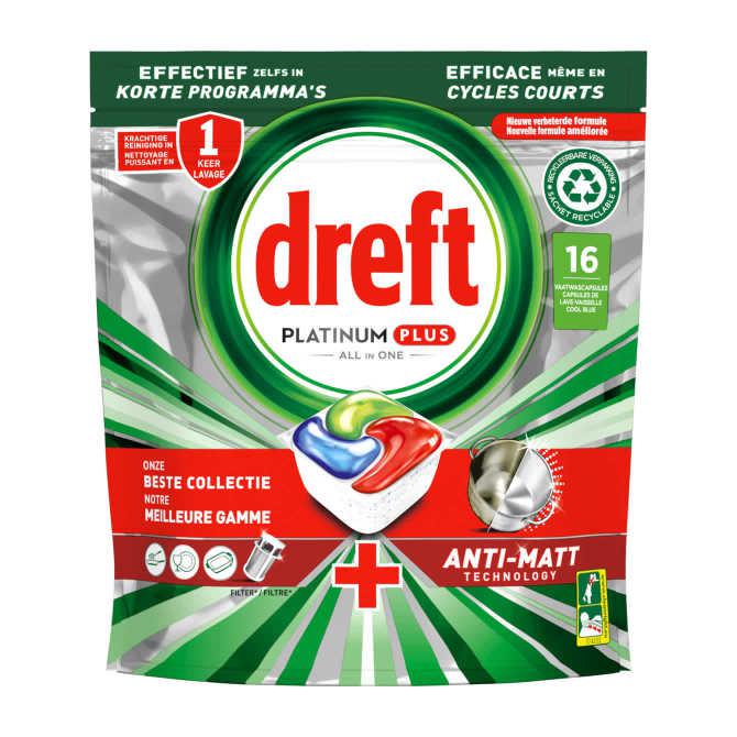 Dreft Platinum plus vaatwastabletten origineel