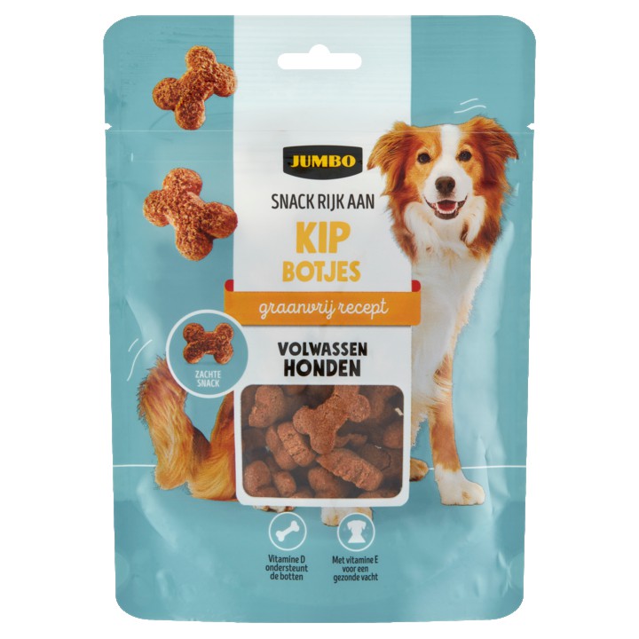 Jumbo Snack Rijk aan Kip Botjes 100g