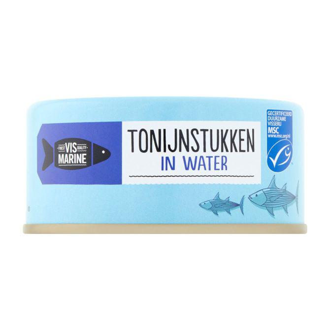 Vismarine Tonijnstuk in water