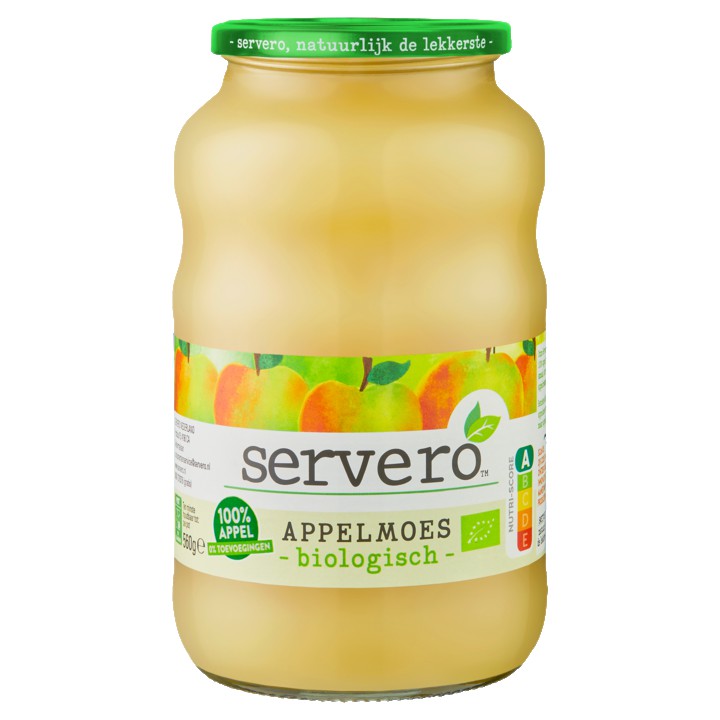 Servero Appelmoes 100% Appel Biologisch