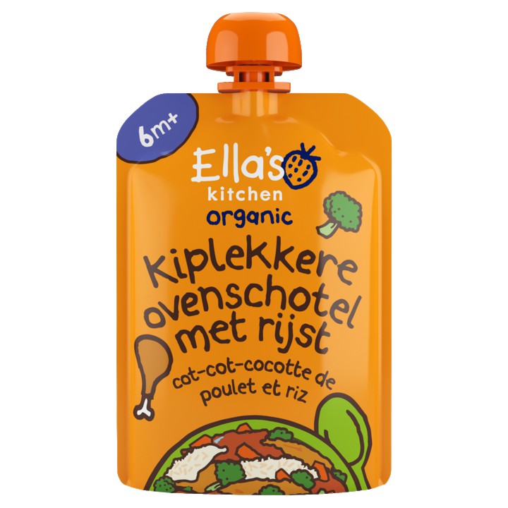 Ella&amp;#x27;s Kitchen Kiplekkere ovenschotel 6+ biologisch 130g