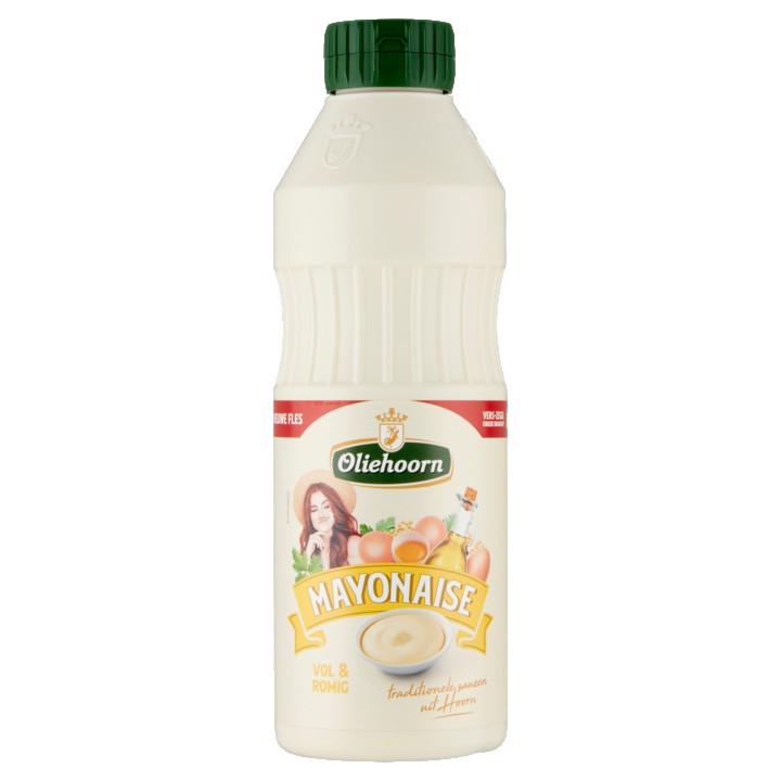 Oliehoorn Mayonaise Vol &amp;amp; Romig 750ml