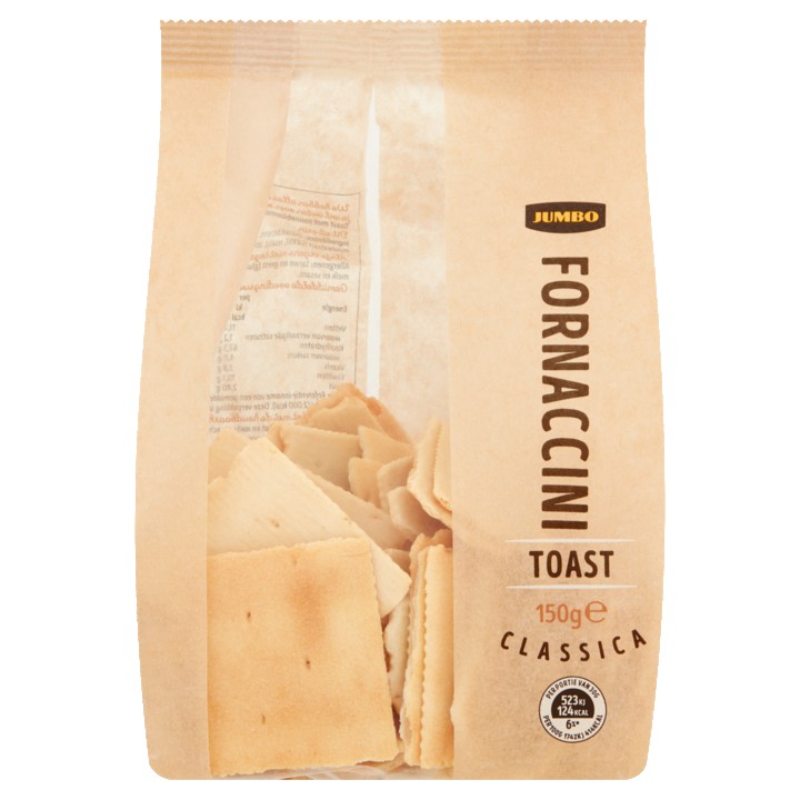 Jumbo Fornaccini Toast Classica 150g