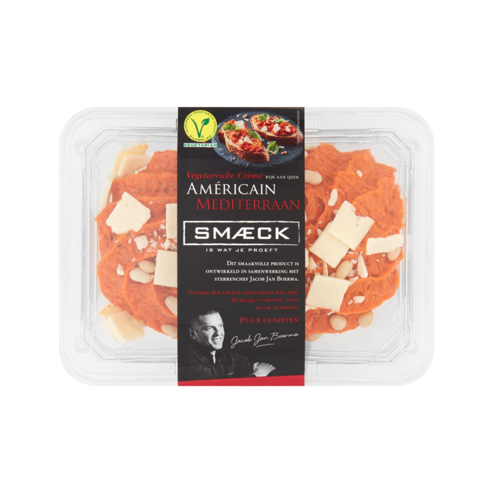 Smaeck Vegetarische Cr&amp;egrave;me Am&amp;eacute;ricain Mediterraan 150g