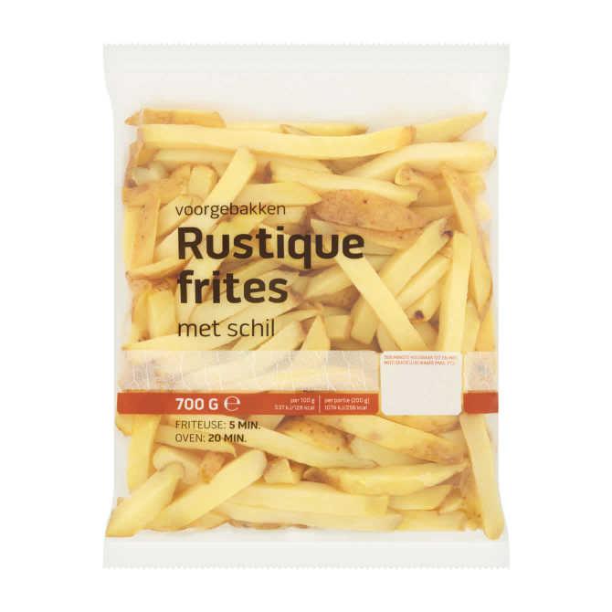 Rustique friet met schil